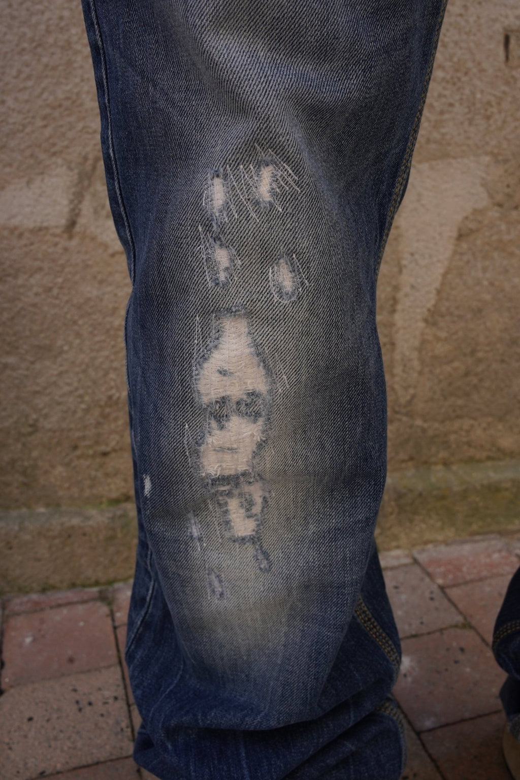 Jean Diesel Sashiko / Boro - The White Door